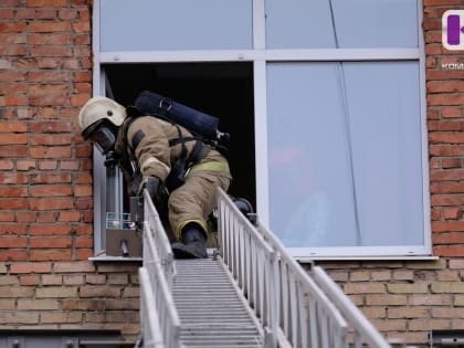 В Сосногорске на пожаре спасли пенсионера