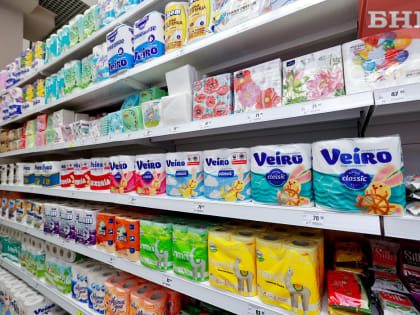 В Коми подешевела туалетная бумага