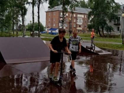 В Микуне появился роллердром