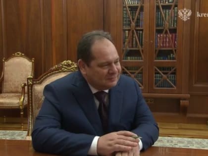 Обсуждение работы в новом регионе между Врио Главы Коми и Владимиром Путиным