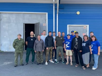 Добровольцы из Коми продолжают свою миссию в Курске