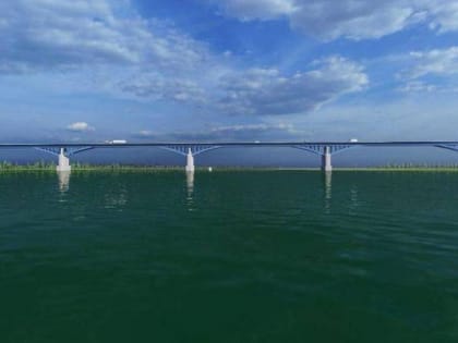 Появился эскиз грандиозного моста через Печору на трассе Сыктывкар-Нарьян-Мар