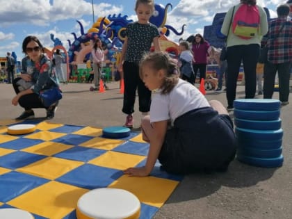 Интерактивные площадки для эжвинцев в День Весны и Труда