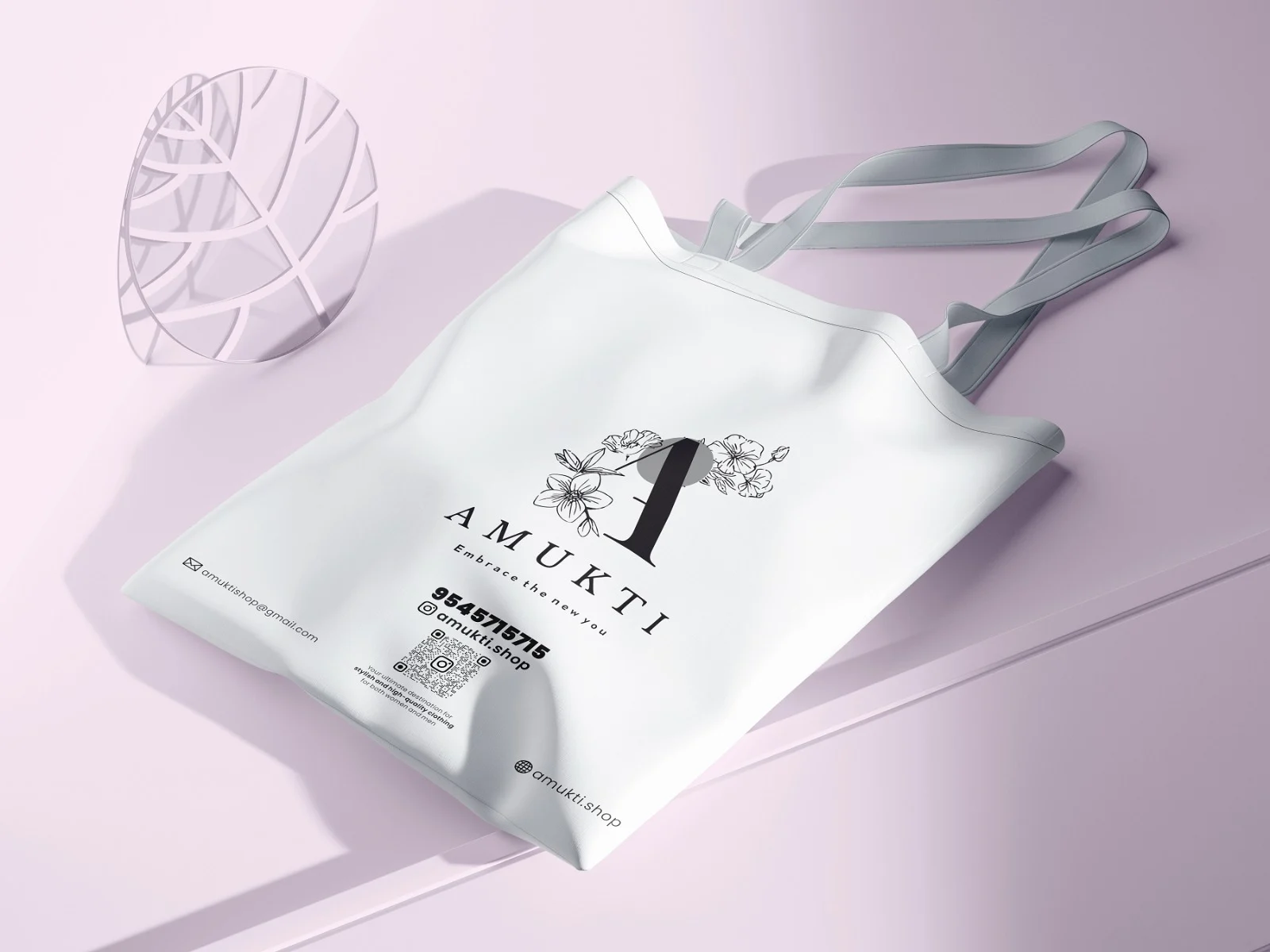 Cosmetic pouch packaging and label design in Sangli