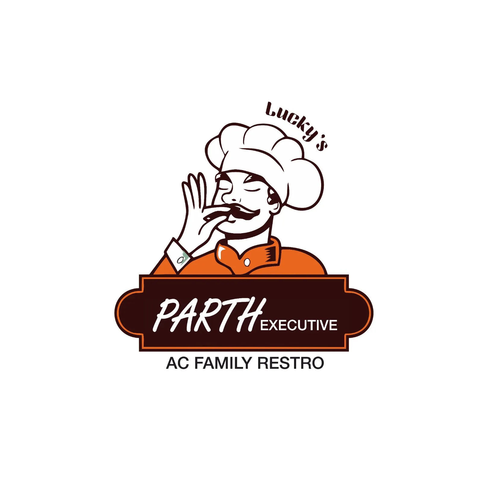 Parth Executive logo design
