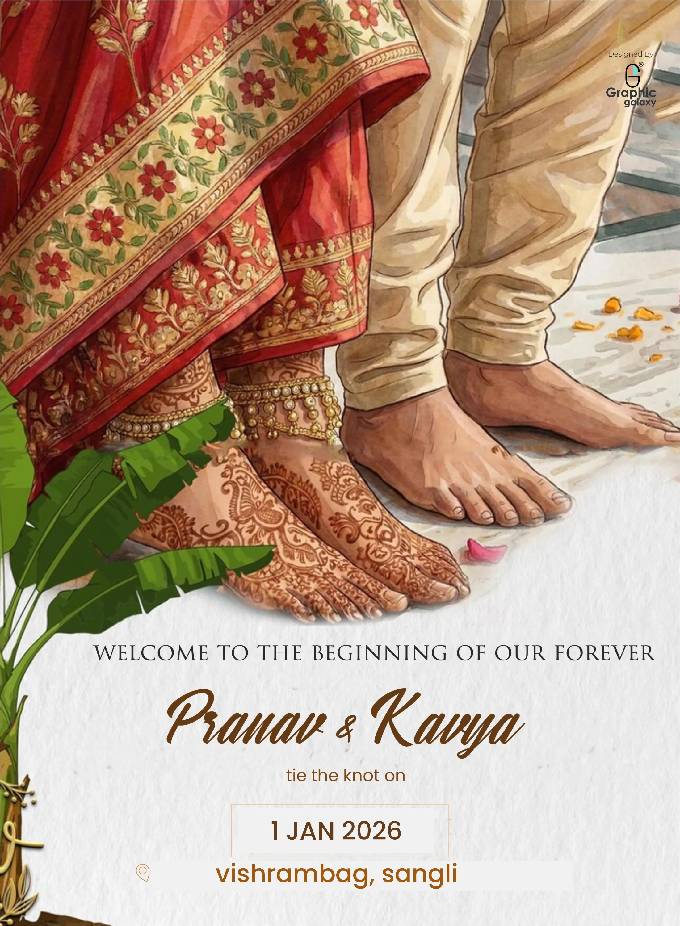 Wedding Invitation design in sangli