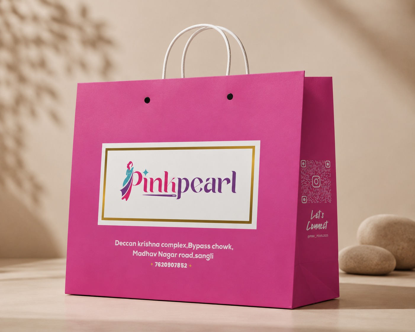 Pinkpearl Bag Design