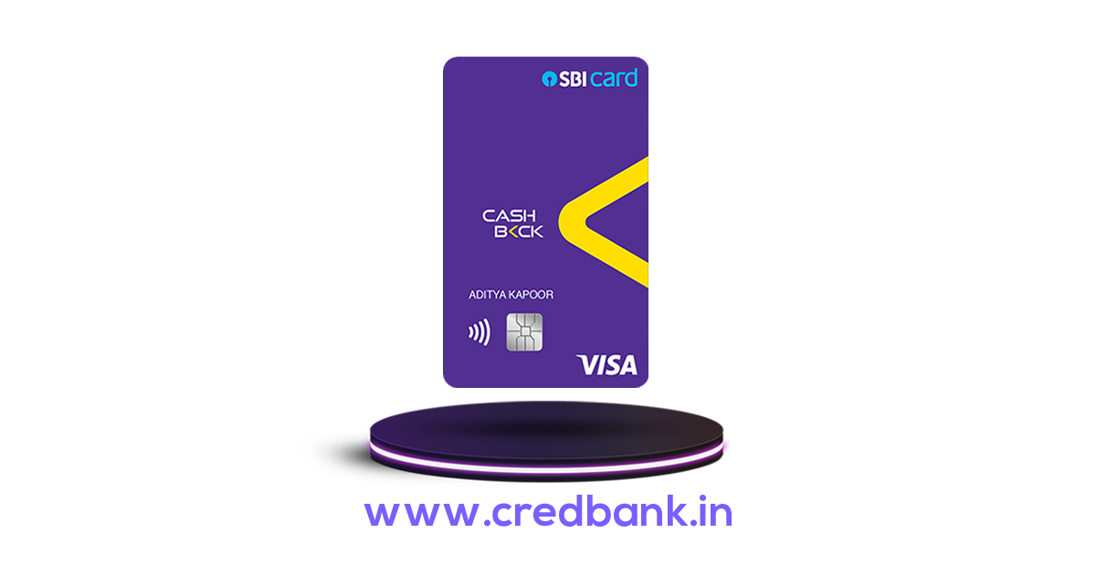 SBI Cashback Credit Card SBI Cashback Credit Card
