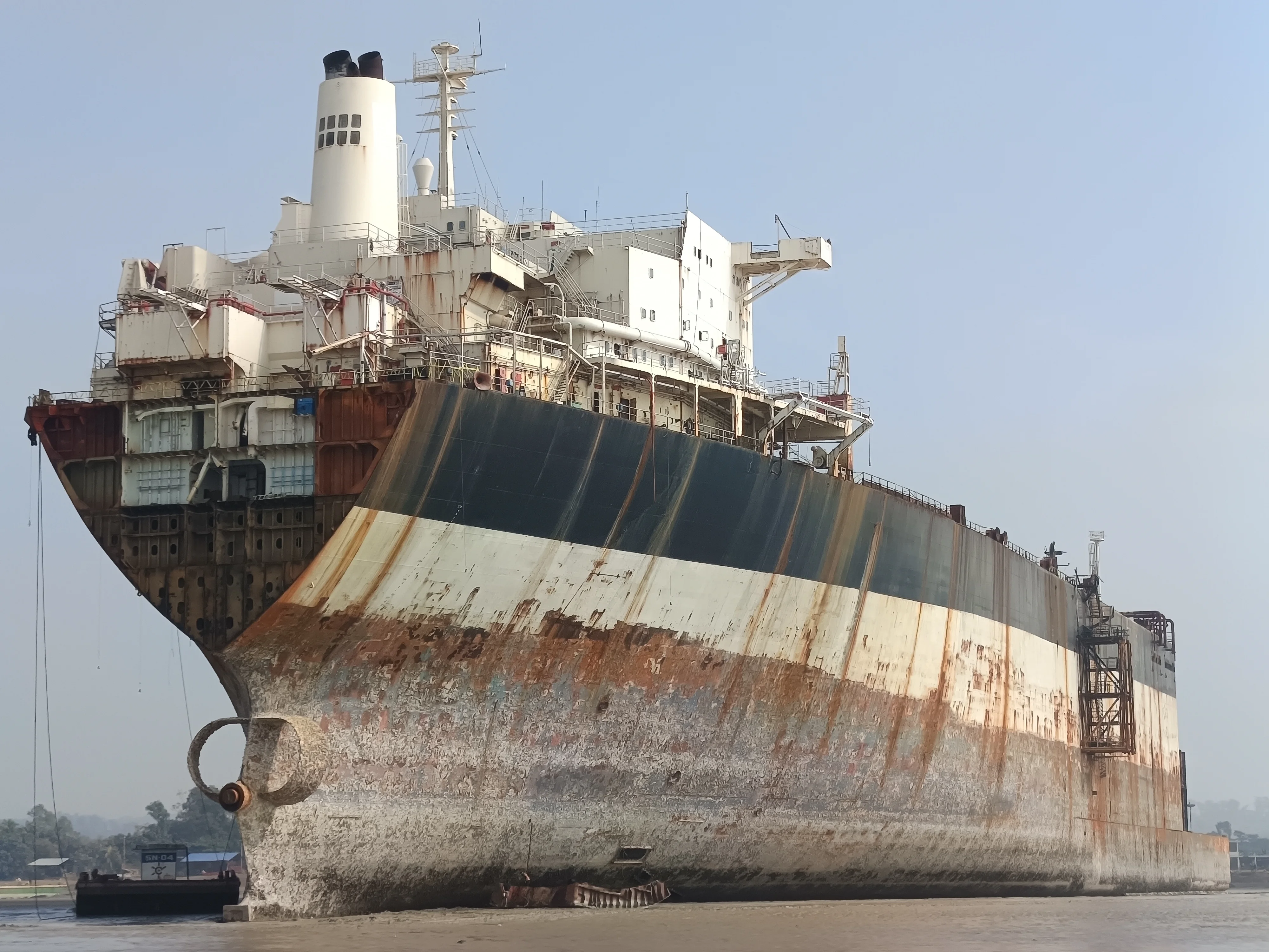 Ship breaking yard Bangladesh on the Sitakunda coast