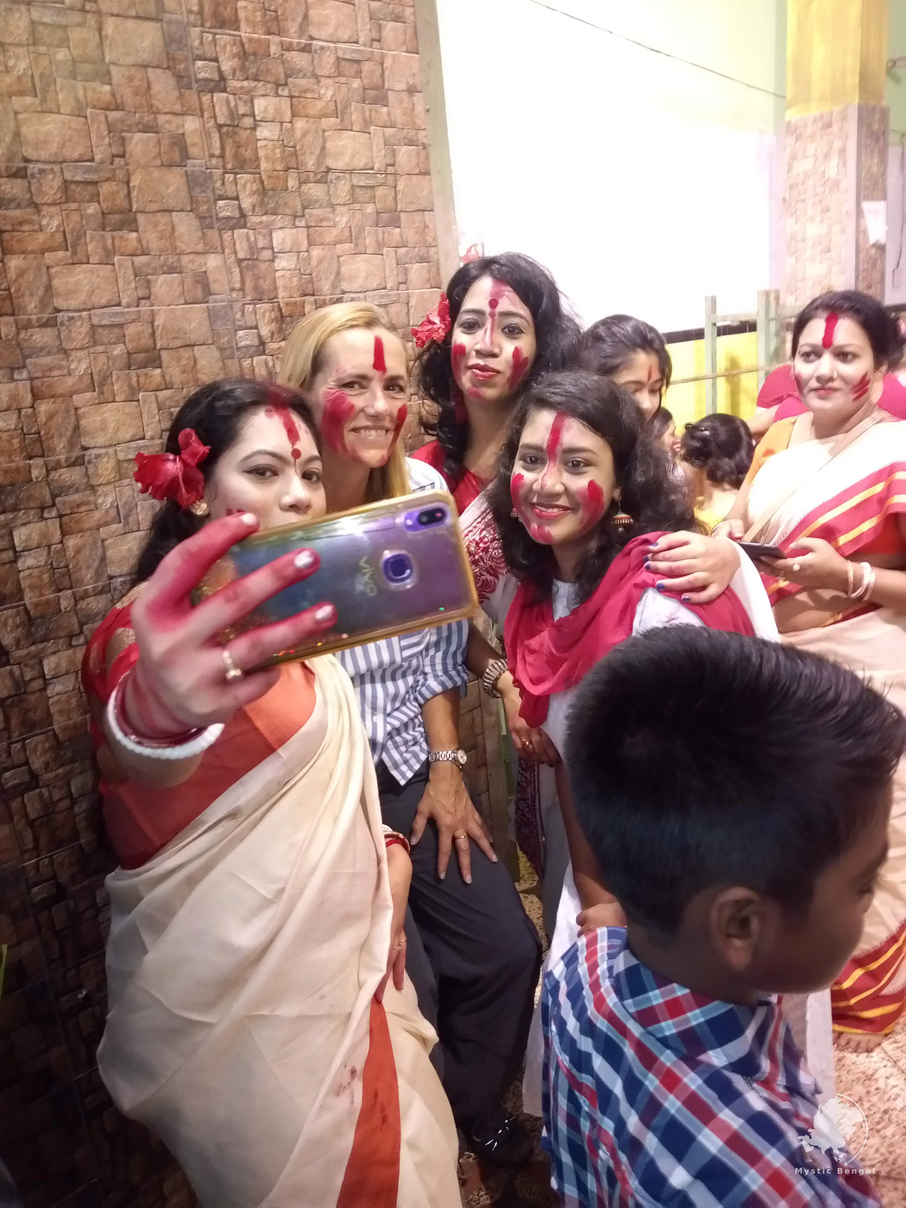 dhakeshwari temple during puja festival