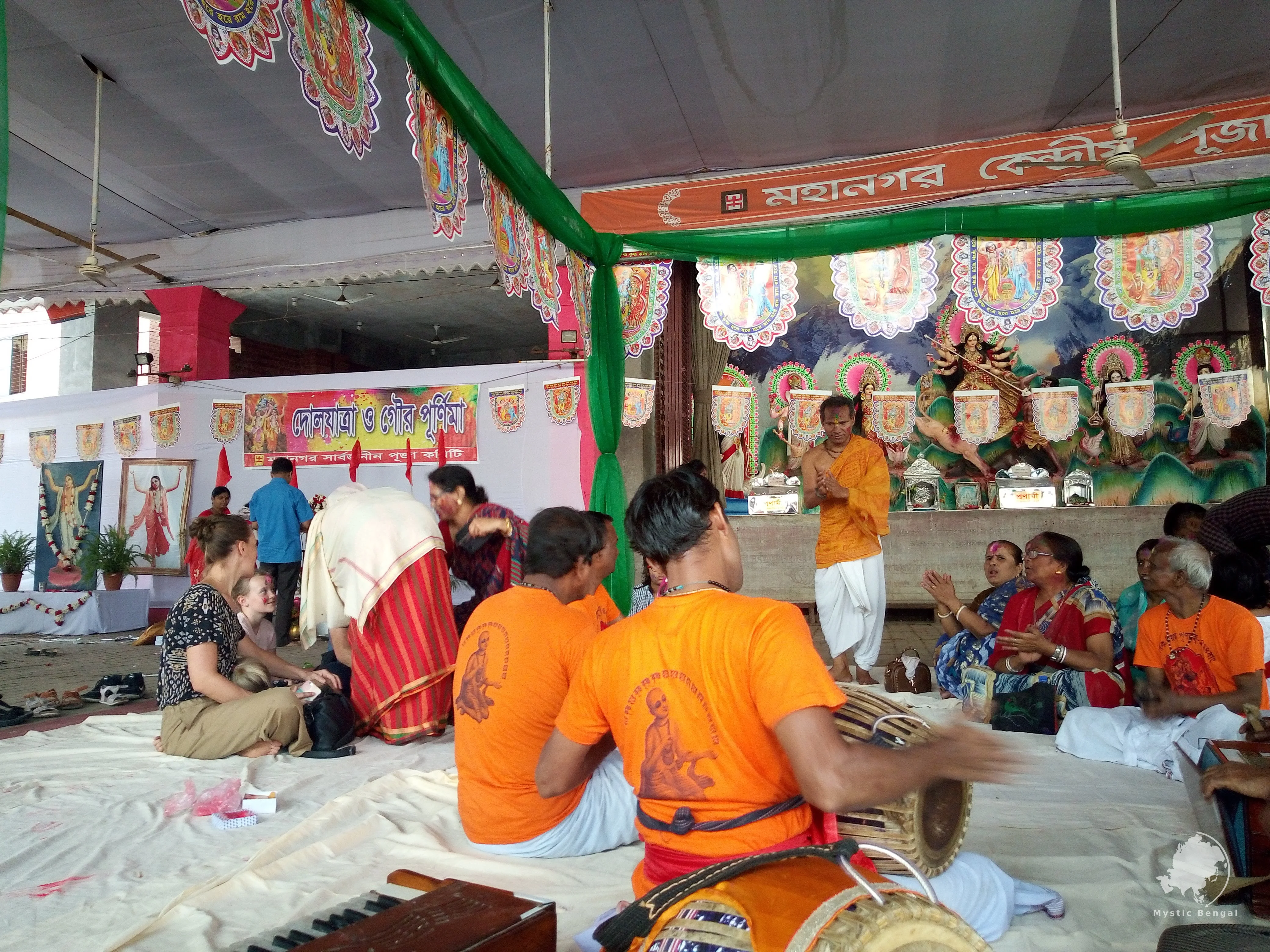 Dhakeshwari Temple Dhaka during durga puja