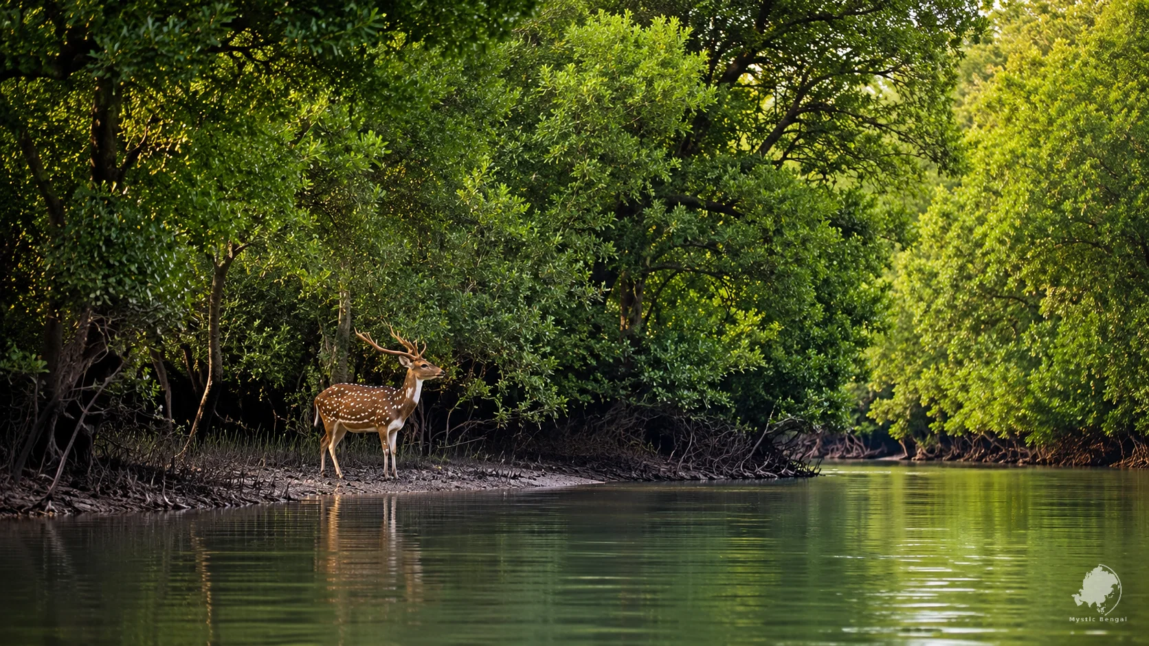 Private wildlife tour pciture of banlgadesh, deer standing