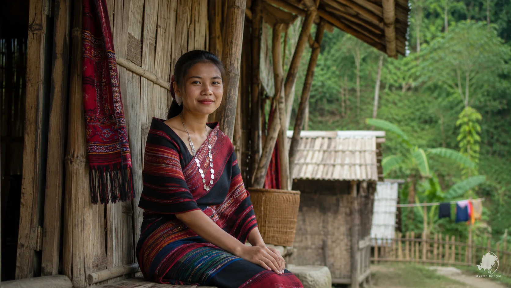 Ethnic Groups of Bangladesh, Girl sitting