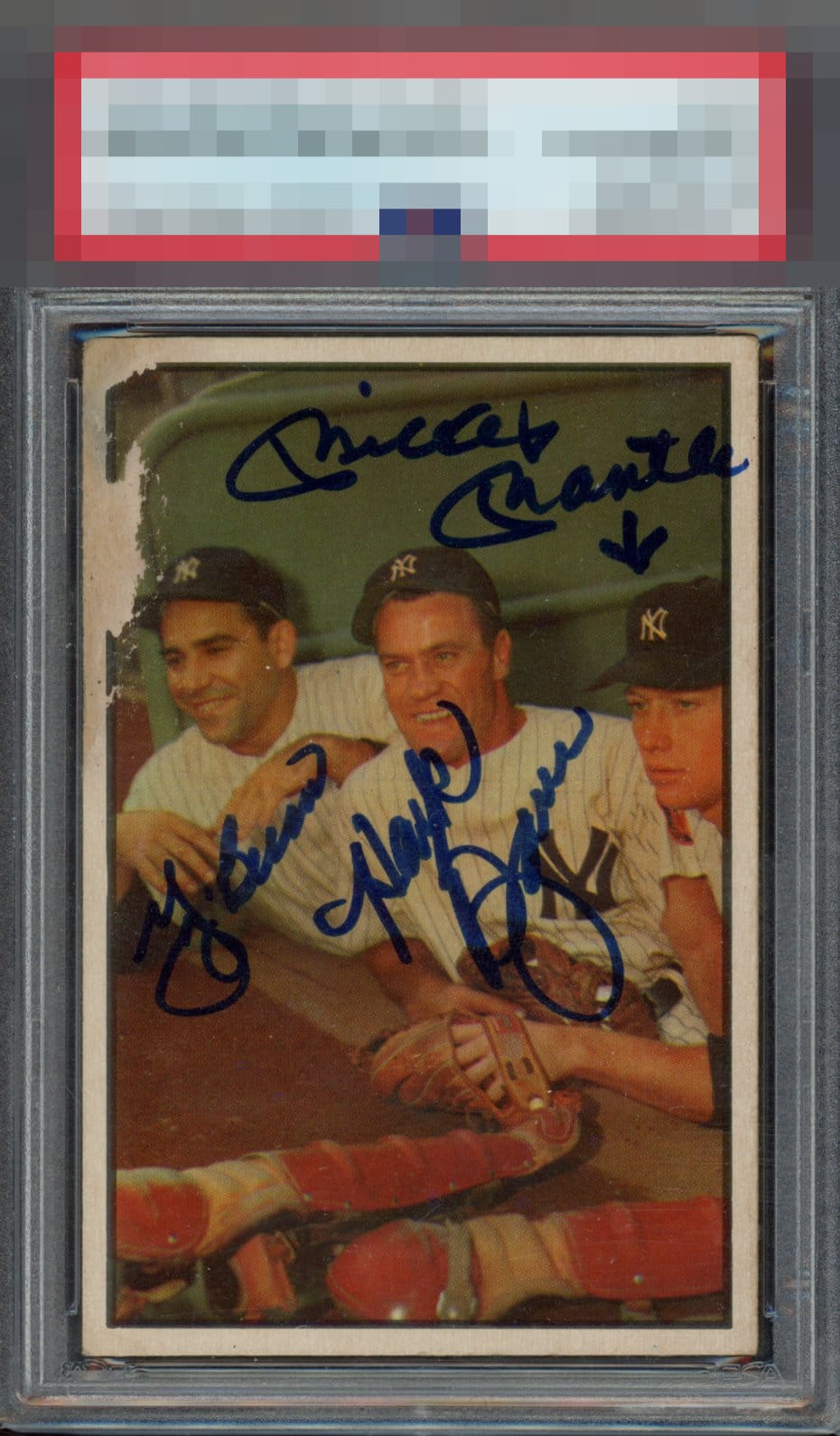Hank Bauer; Yogi Berra; Mickey Mantle