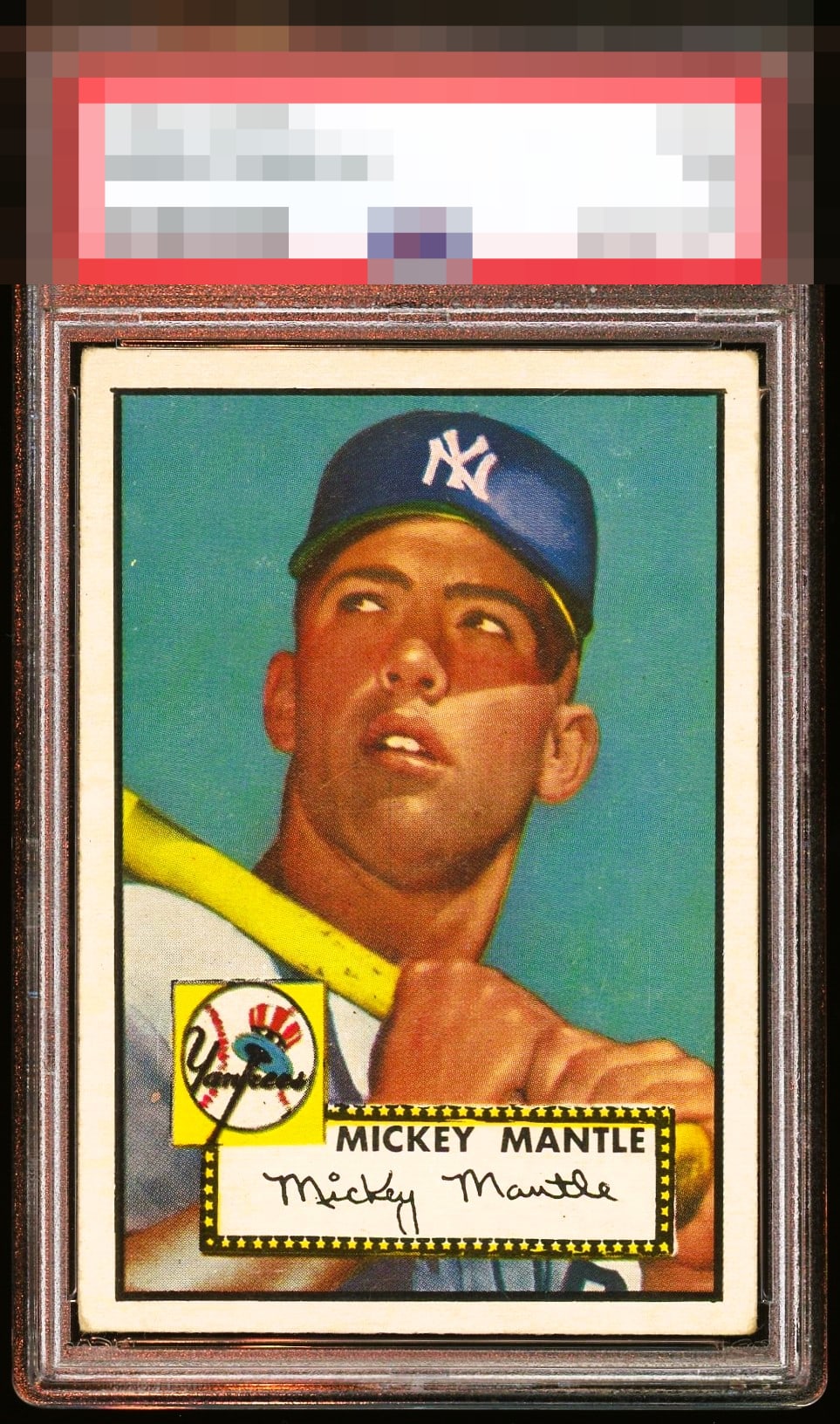 1952 Topps Mickey Mantle #311