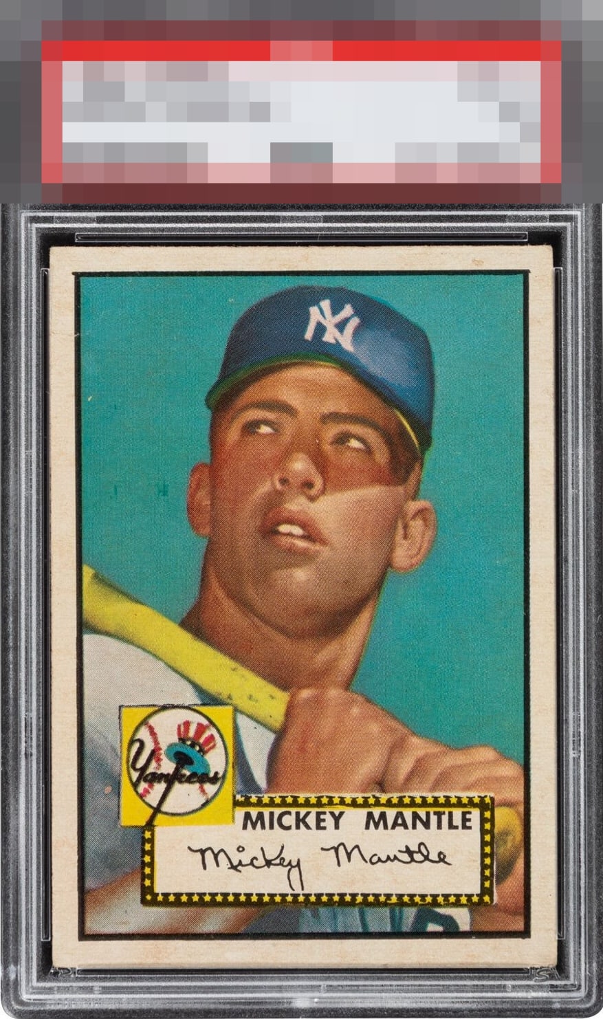 1952 Topps Mickey Mantle #311