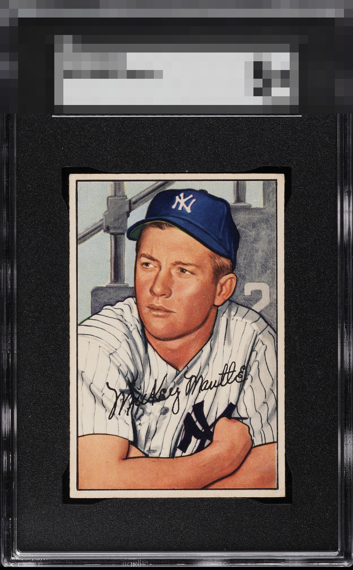 1952 Bowman Mickey Mantle #101
