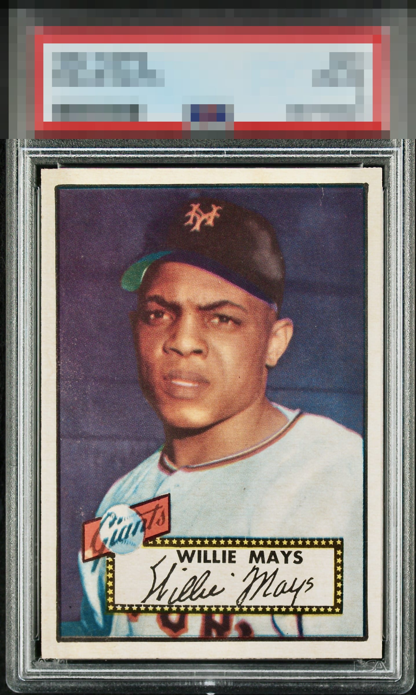 1952 Topps Willie Mays #261