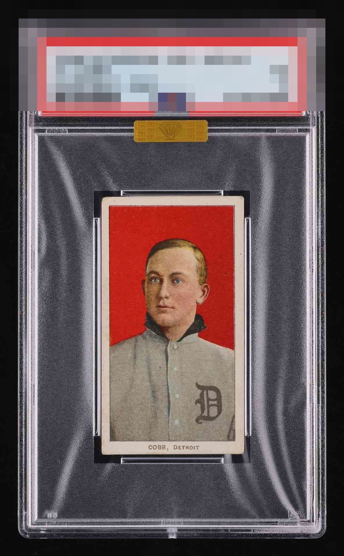 1909 T206 White Border Ty Cobb #RED PORTRAIT