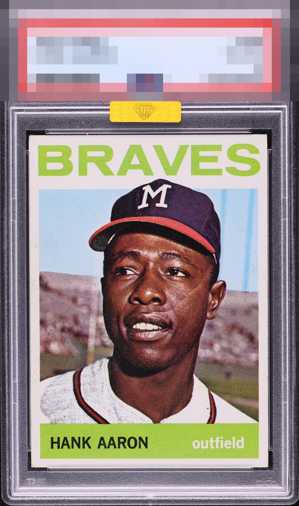 1964 Topps Hank Aaron #300