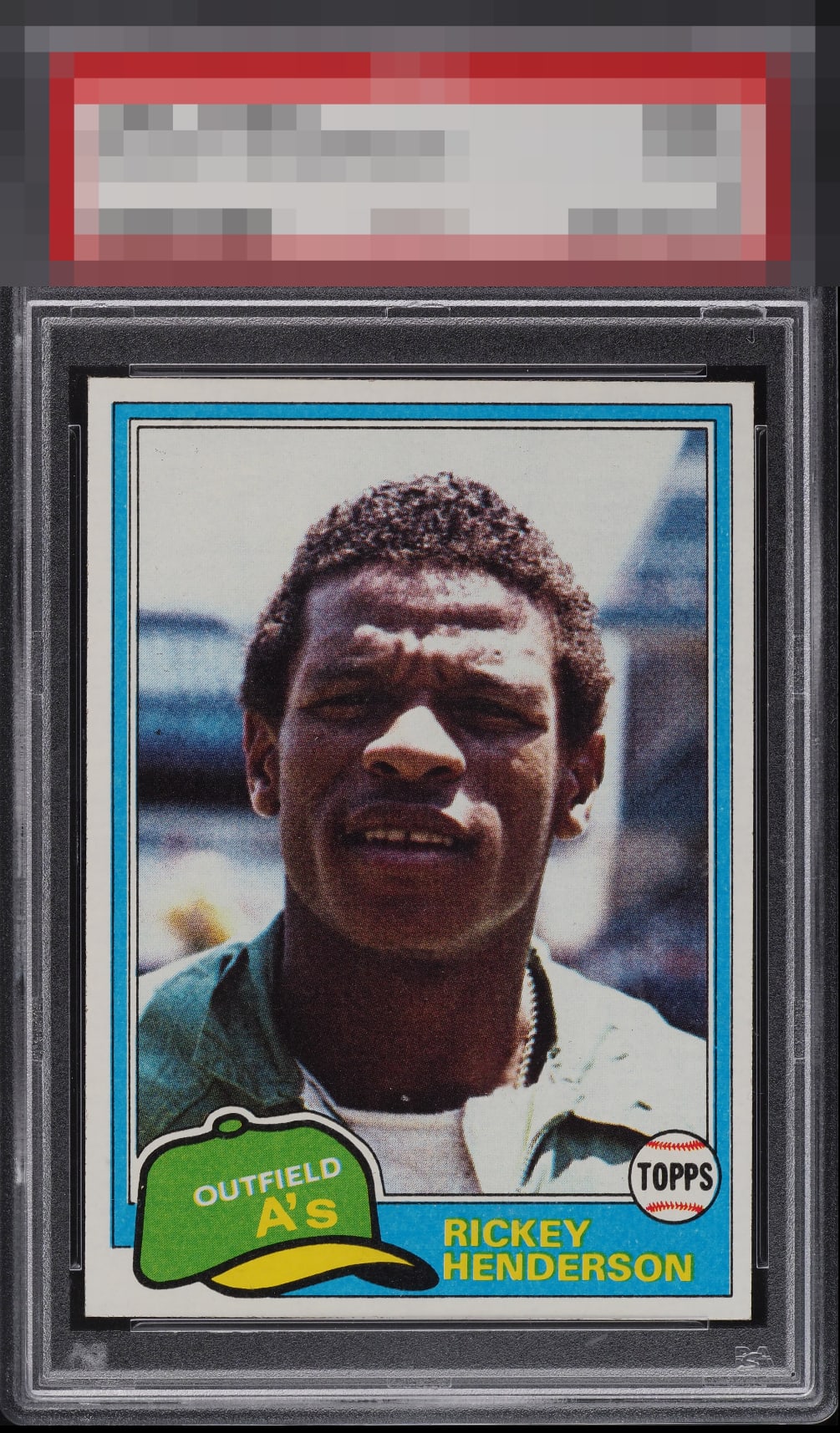 1981 Topps Rickey Henderson