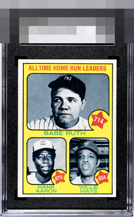 Babe Ruth/Hank Aaron/Willie Mays