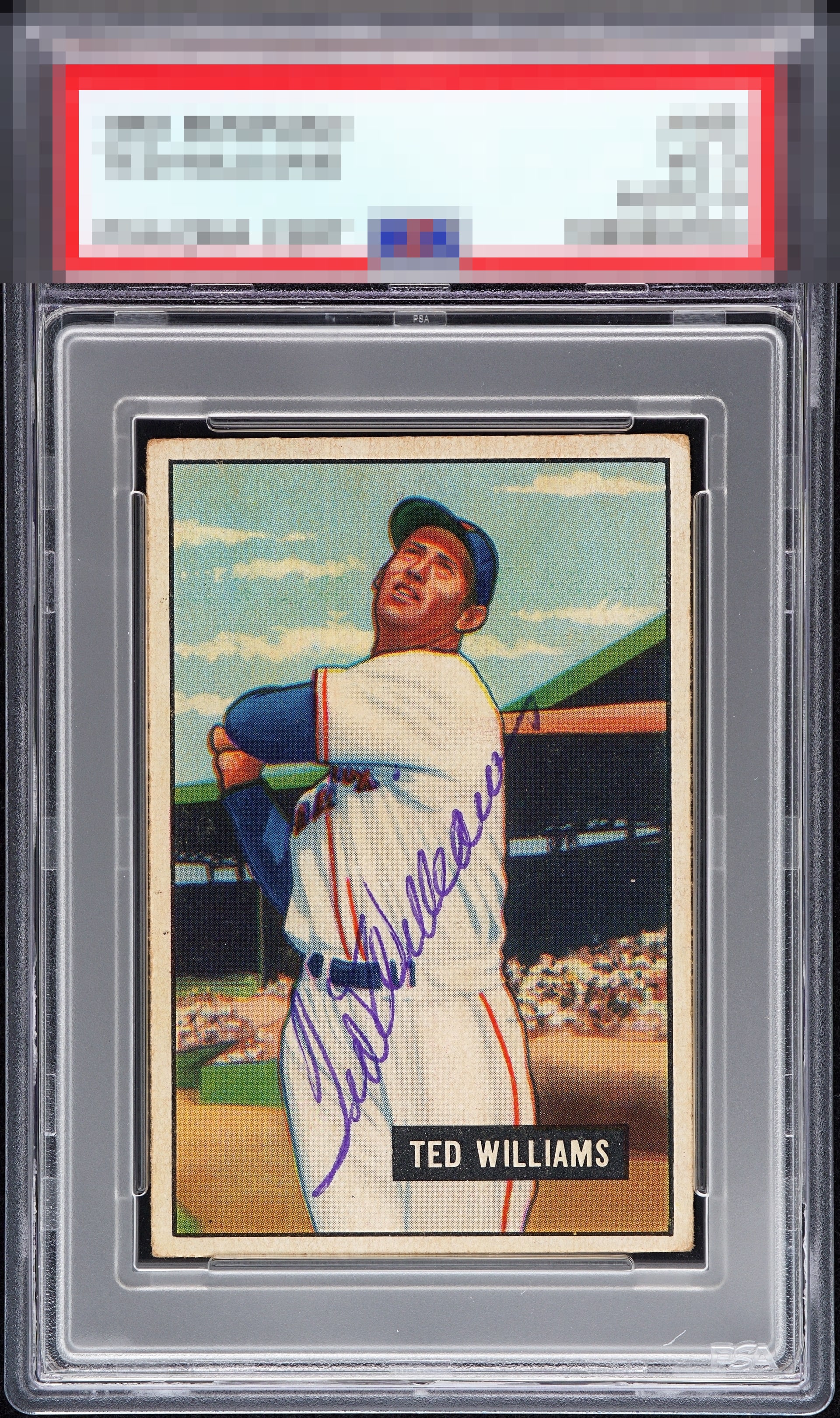 1951 Bowman Ted Williams #165