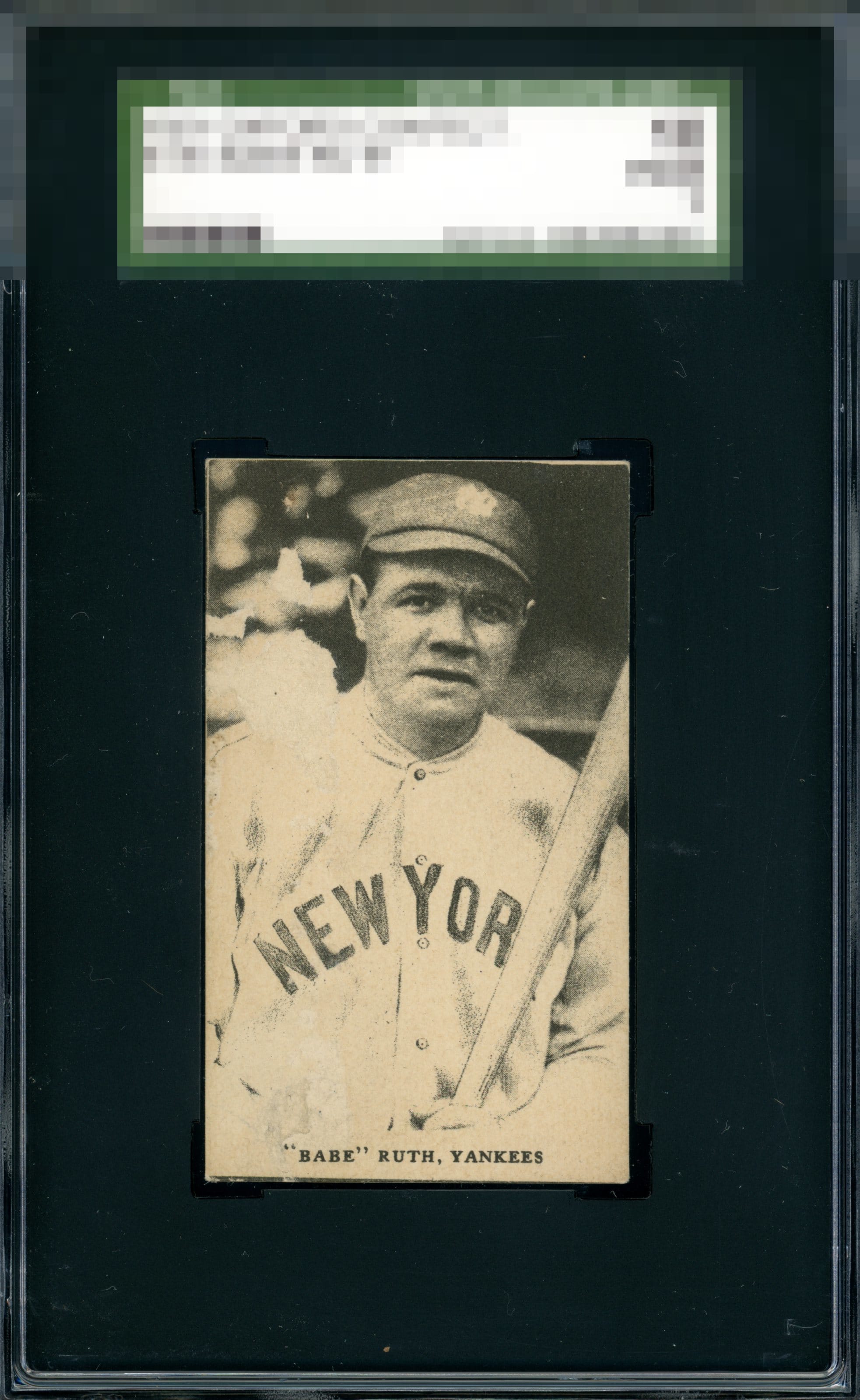 1921 Oxford Confectionary Babe Ruth
