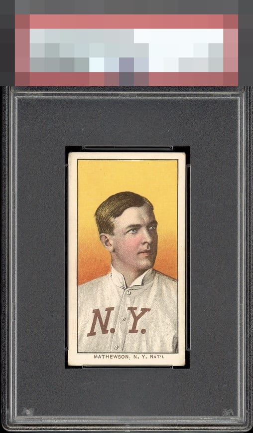 1909 T206 White Border Christy Mathewson #PORTRAIT