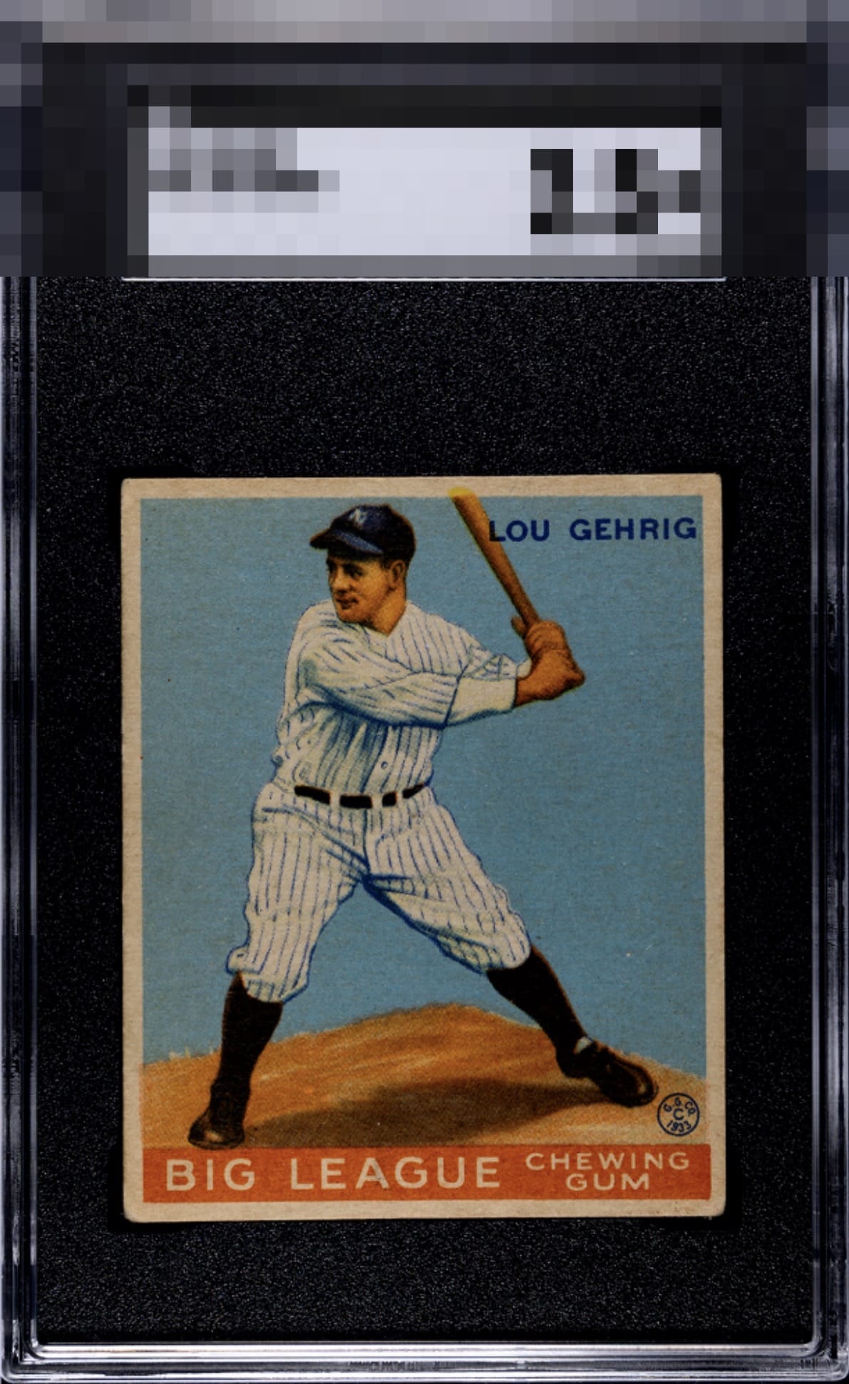 1933 Goudey Lou Gehrig
