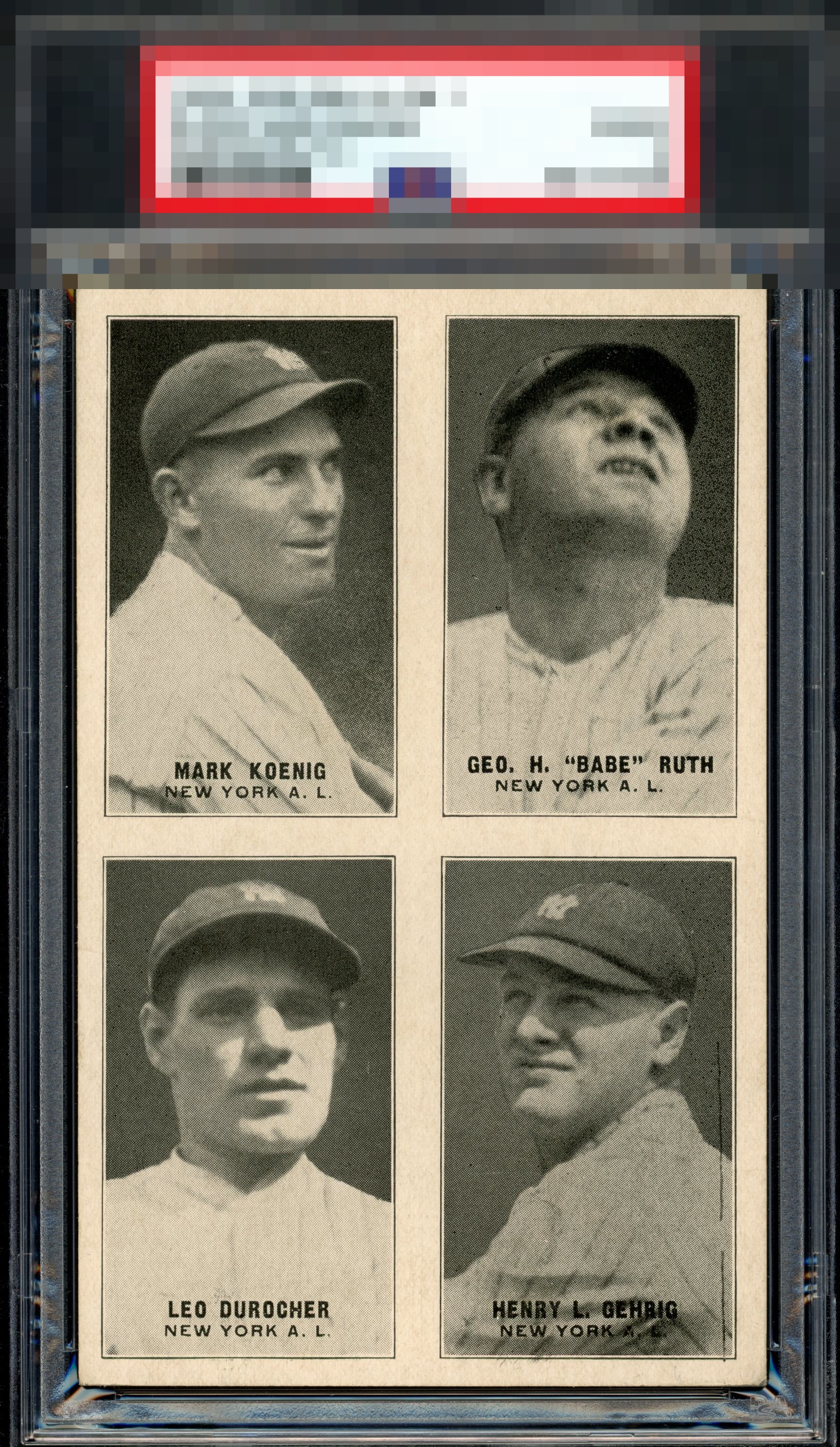 Ruth/Gehrig