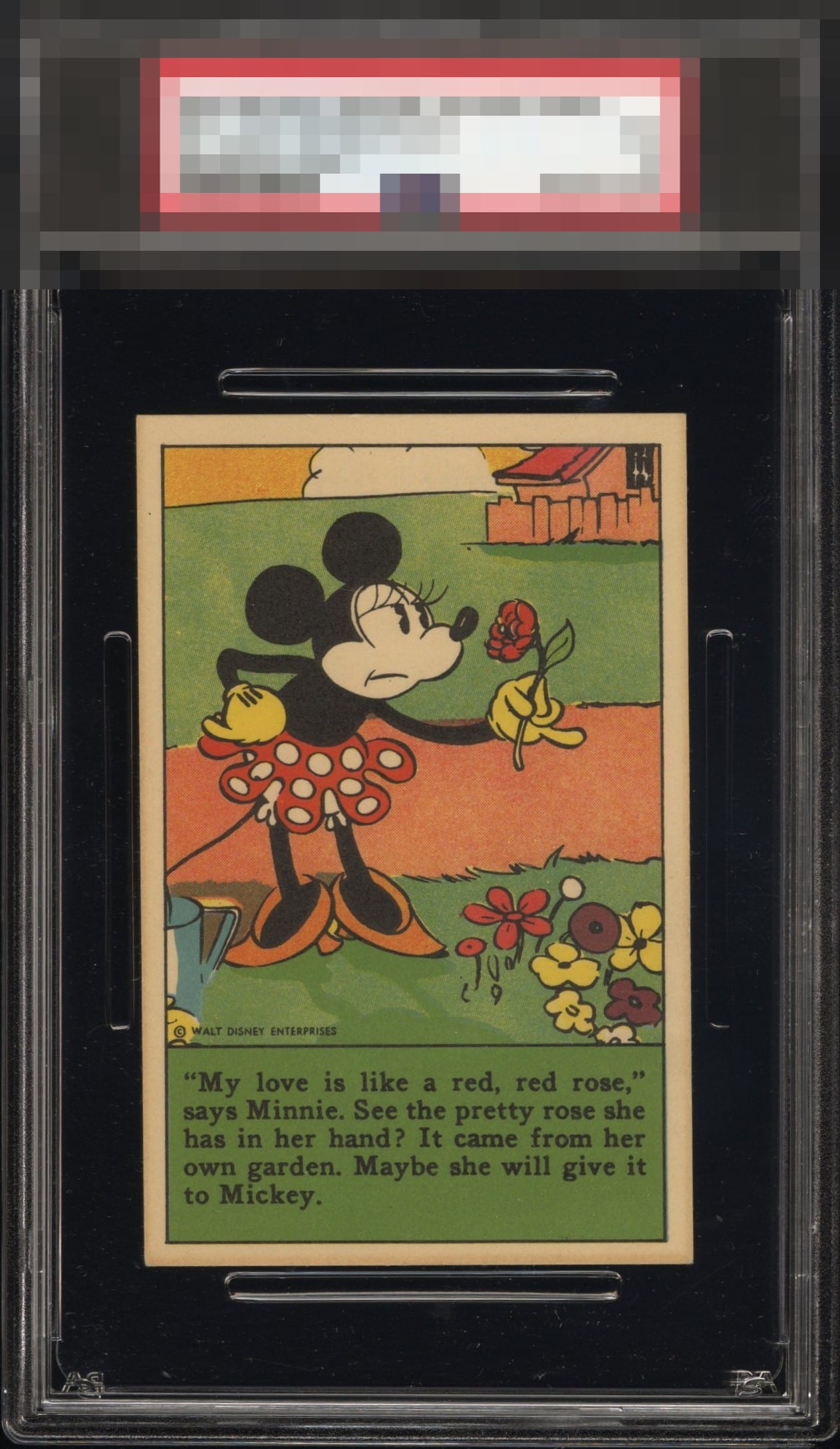 1930 Bell Bread My Love Is/red Rose