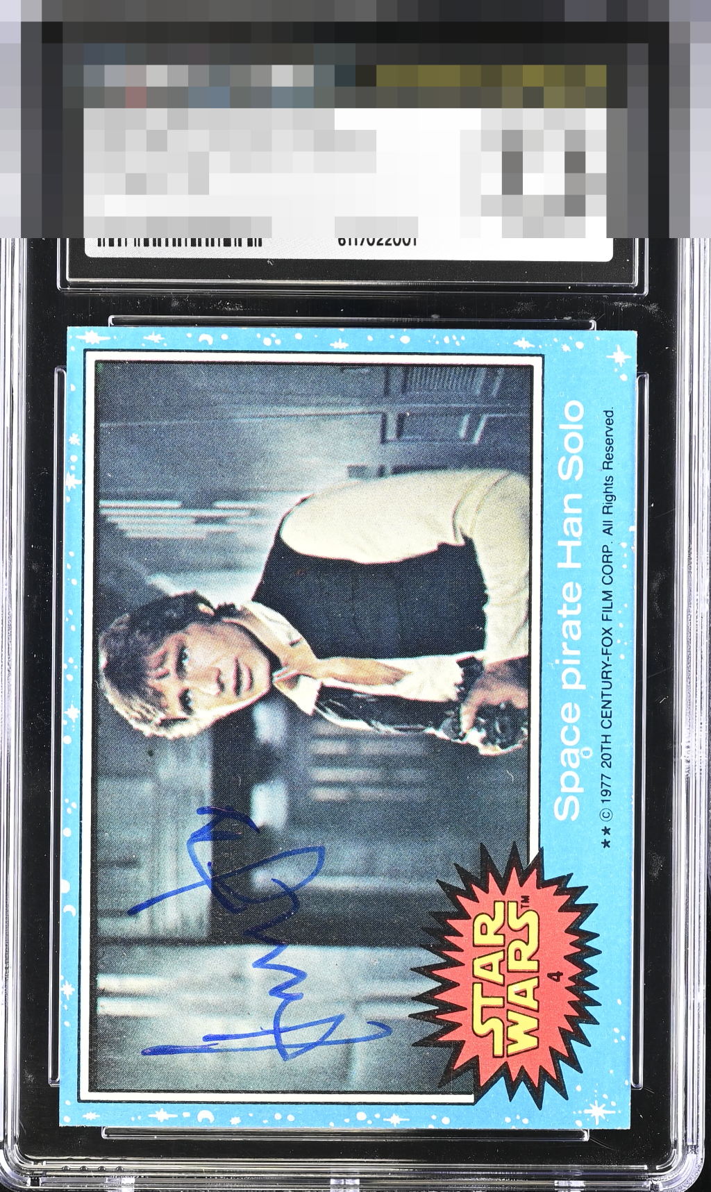 1977 Topps Space Pirate Han Solo