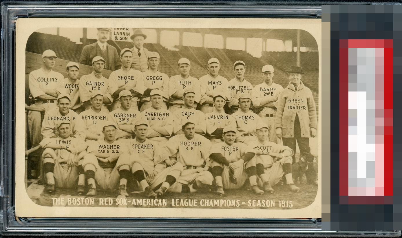 Babe Ruth - Boston Red Sox