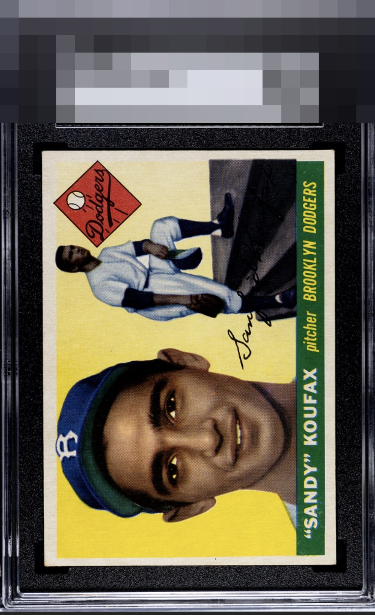 1955 Topps Sandy Koufax
