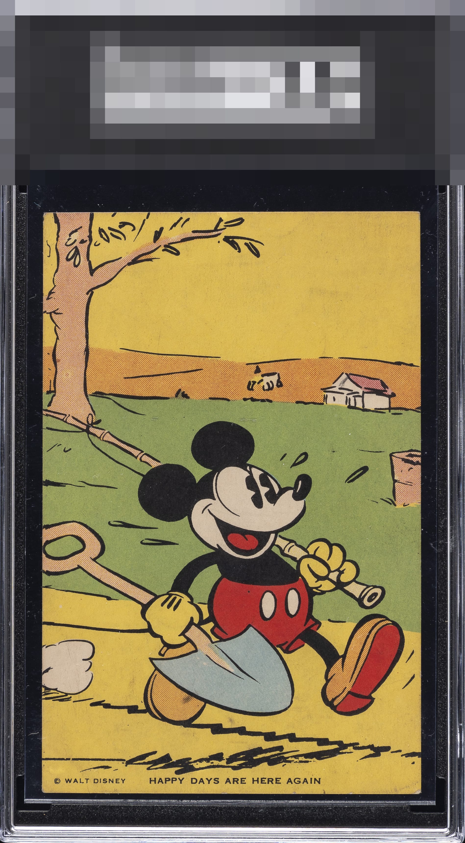 1934 Bell Bread Mickey Mouse