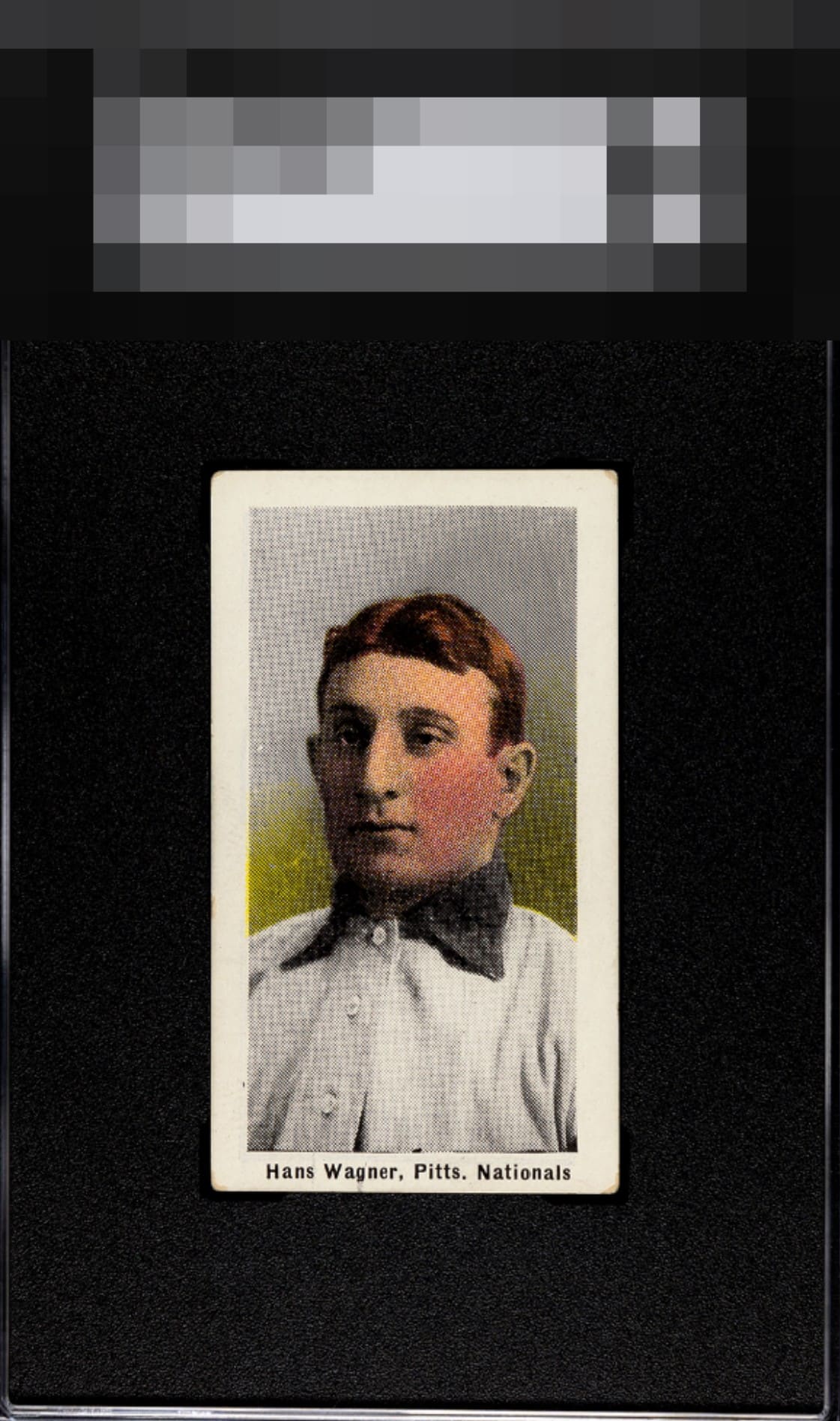 1911 M116 Sporting Life Honus Wagner