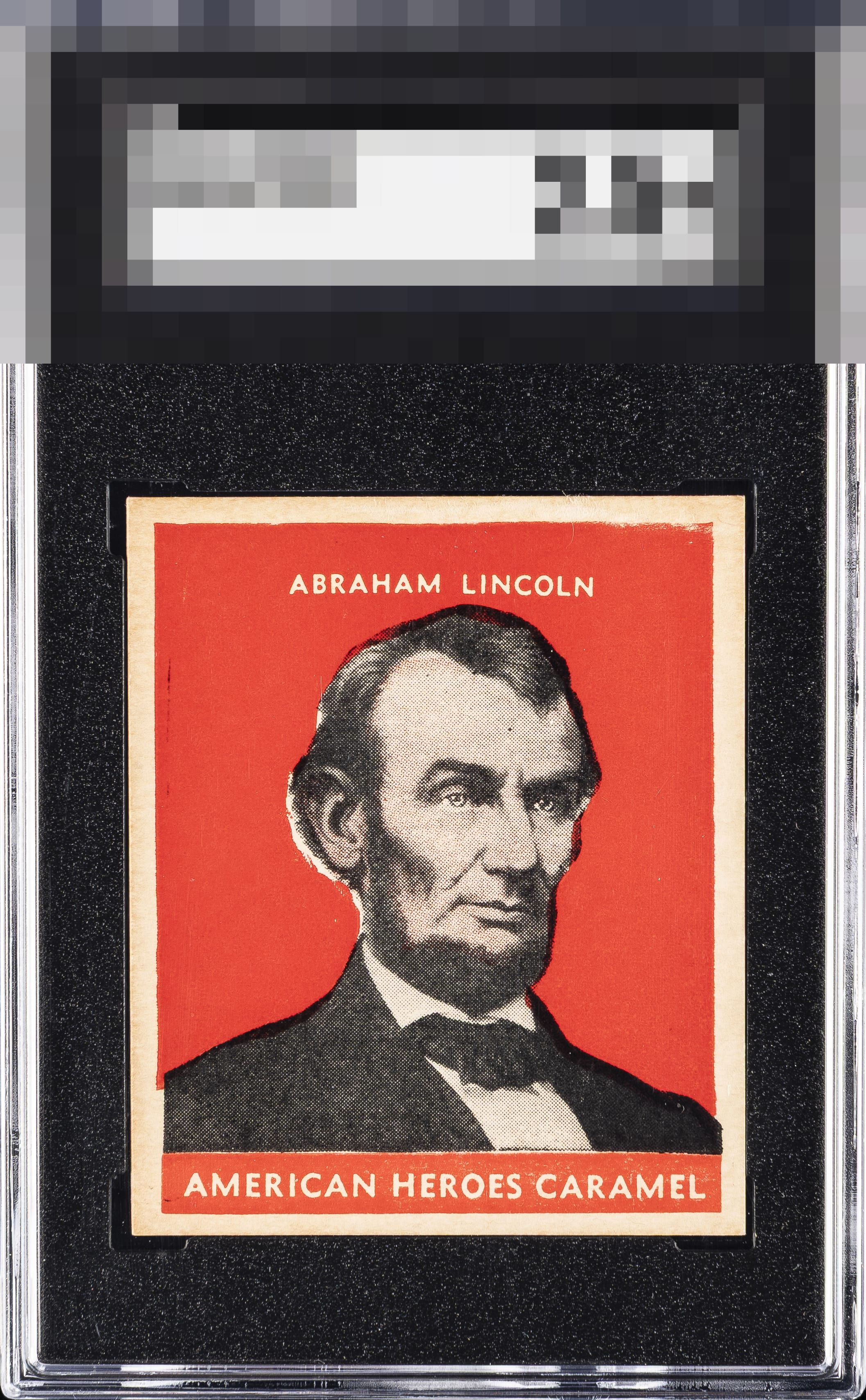 1932 U.S. Caramel Abraham Lincoln