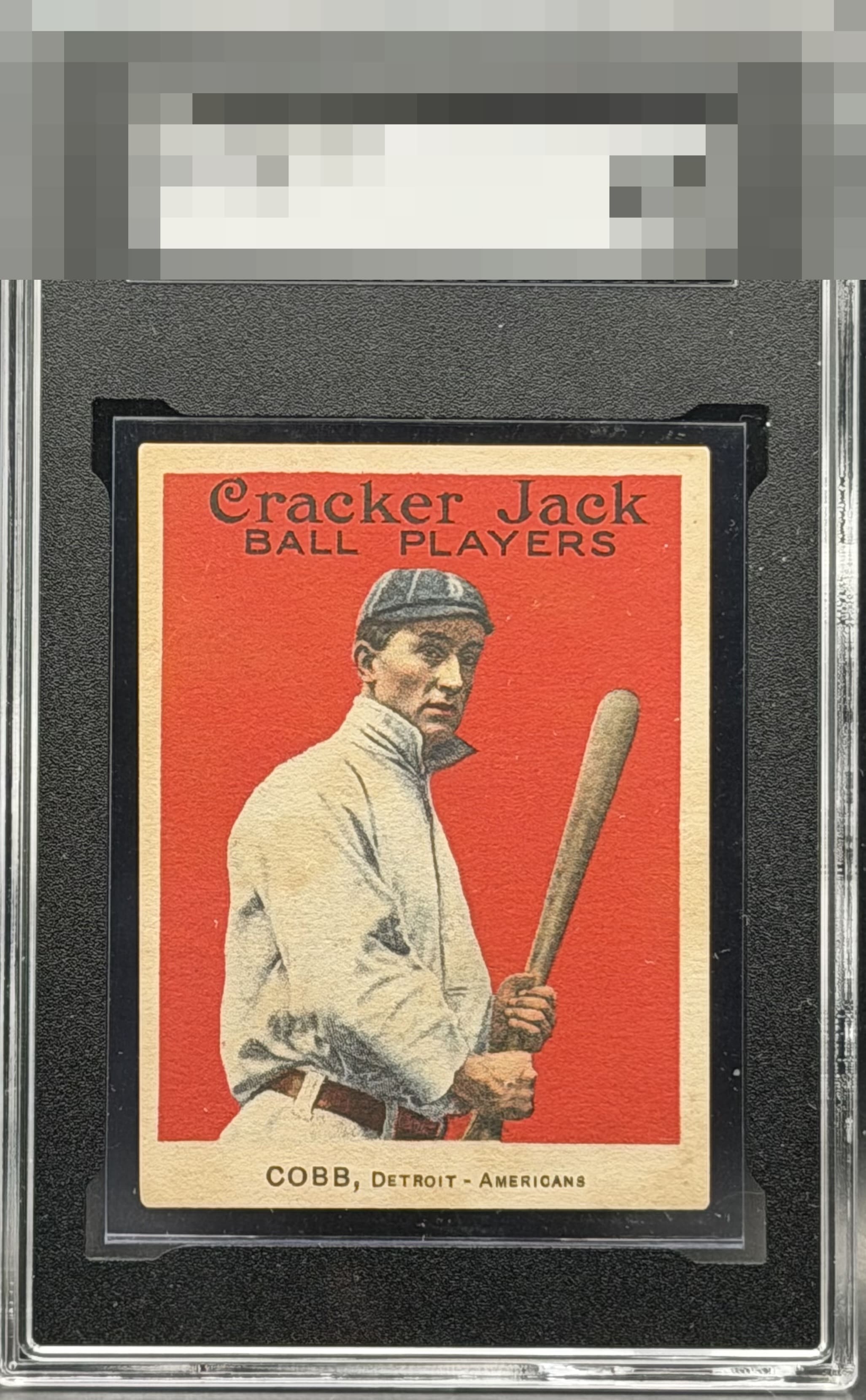 1914 Cracker Jack Ty Cobb