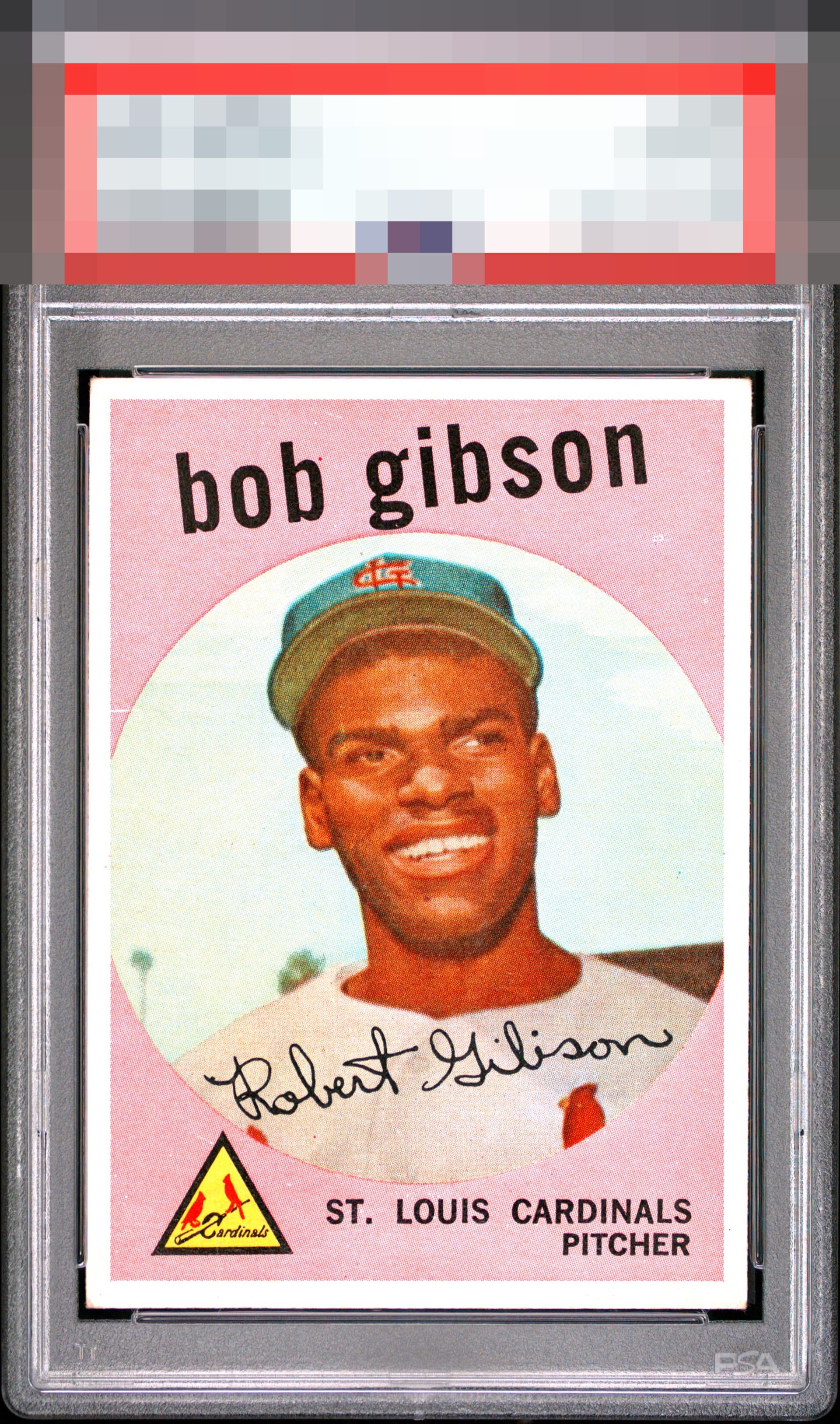 1959 Topps Bob Gibson