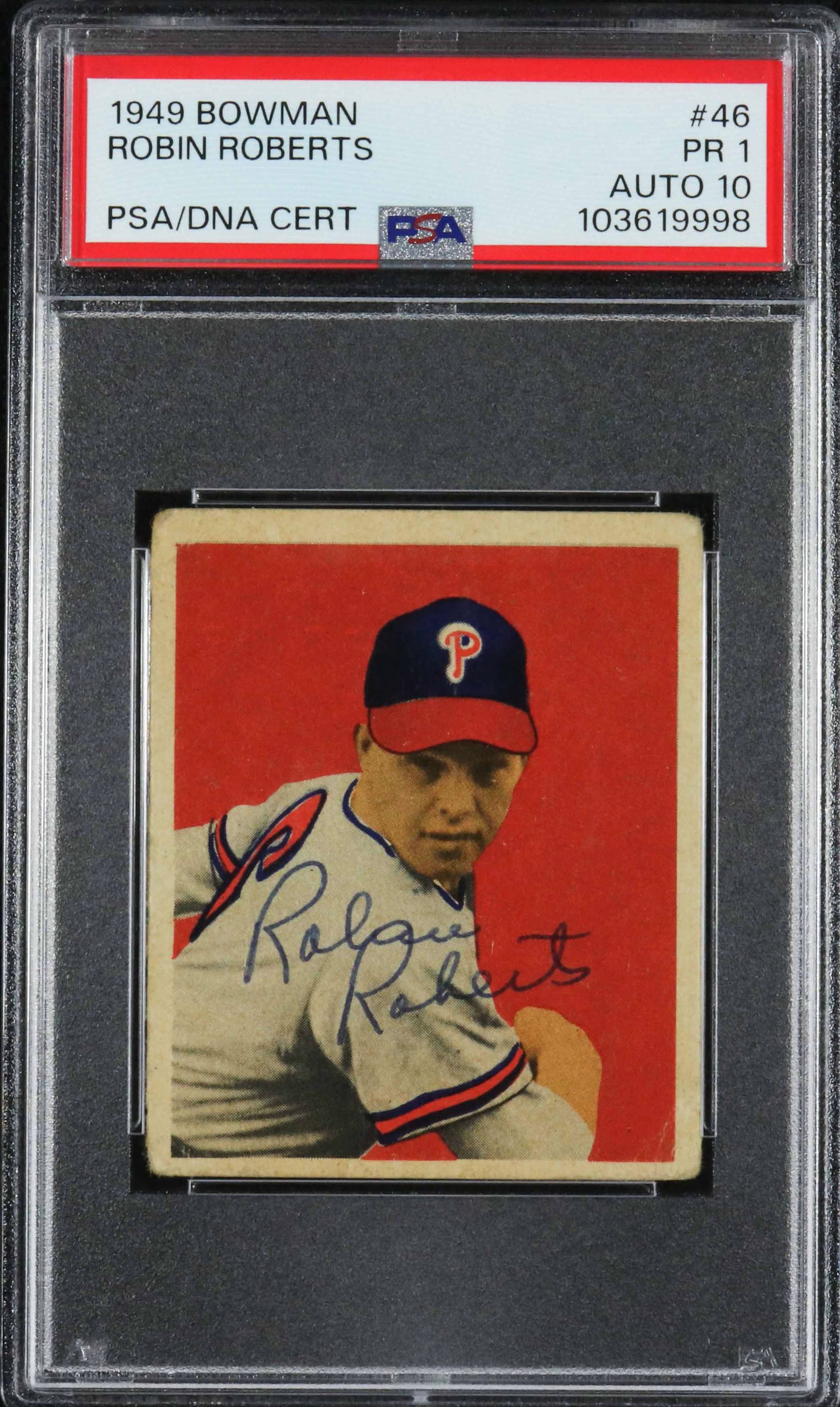 1949 Bowman Robin Roberts