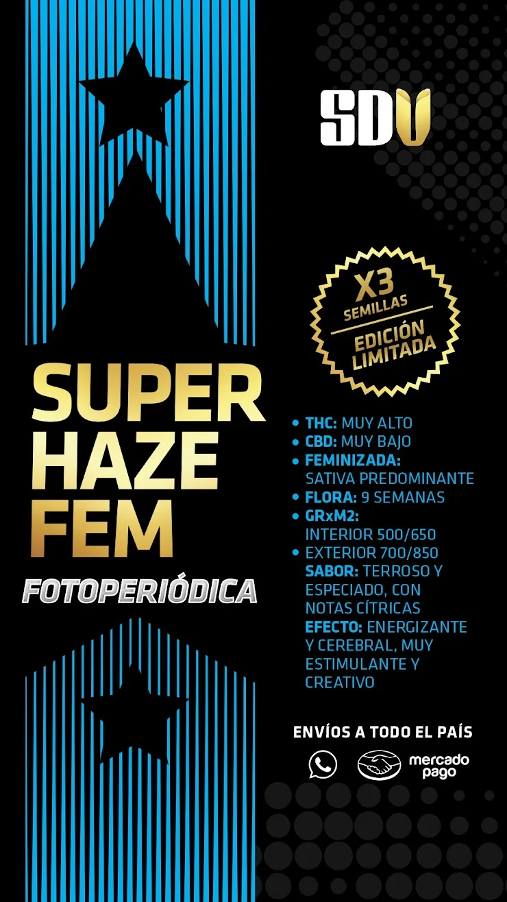 SUPER HAZE FEM FOTOPERIODICAS
