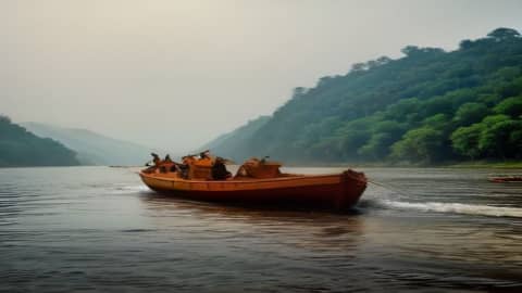 Nine Home Guards Survive Narmada Boat Sinking Thanks to Life Jackets