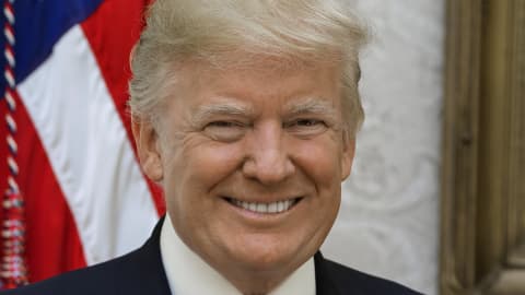 Trump’s Social Media Blitz Targets Iran, Superimposes His Face on Tehran Map