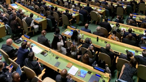 Trump Urges Global Economic Isolation of Iran at UNGA