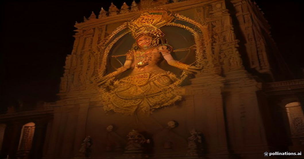 Navaratri Spectacle in Madurai: Rajarajeswari’s Grand Décor Draws Massive Crowds