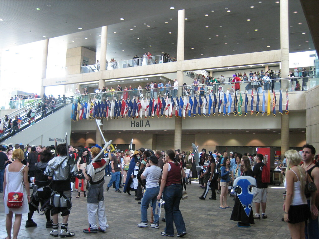 anime fan convention crowd