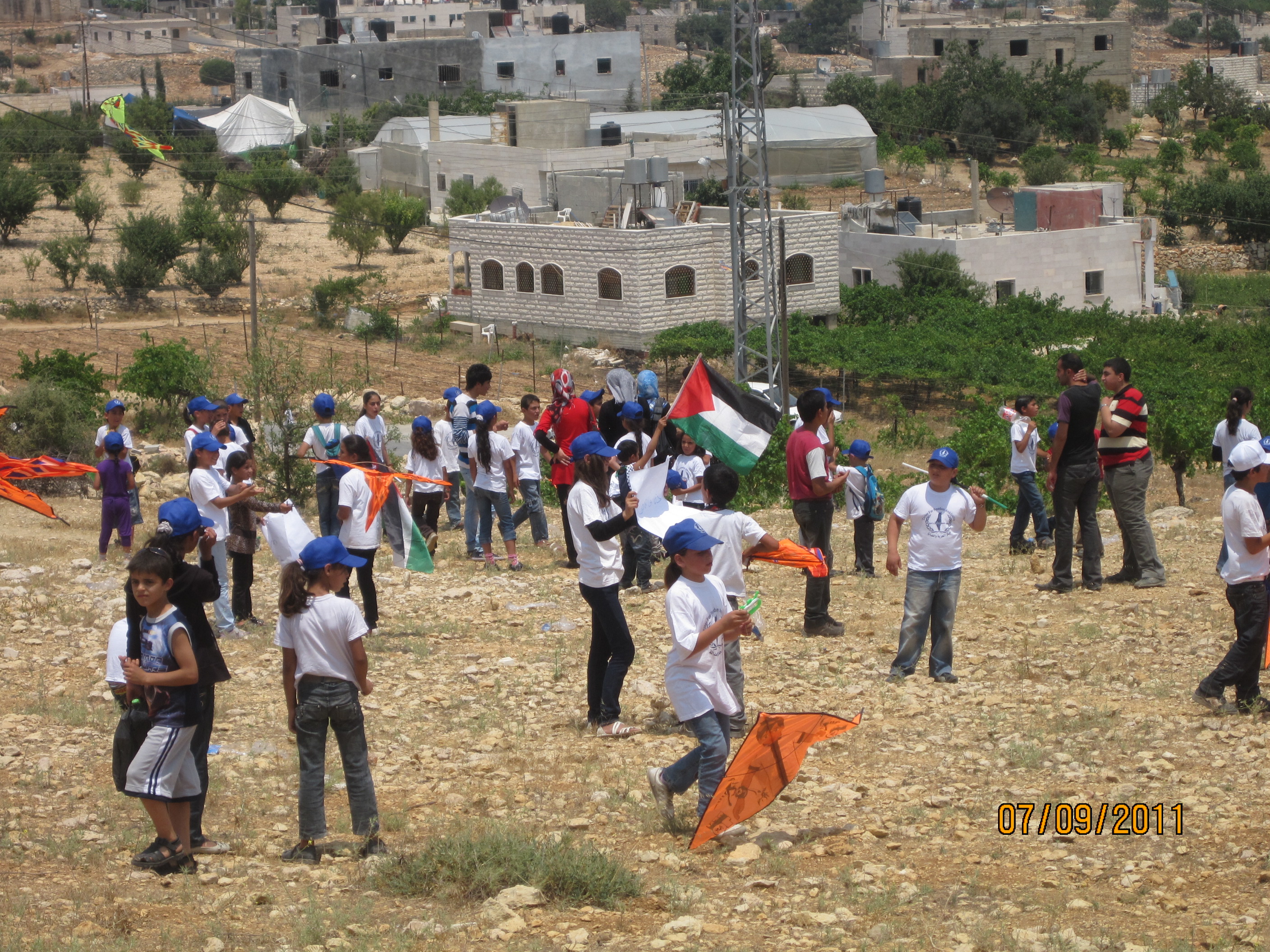 West Bank settlement protest