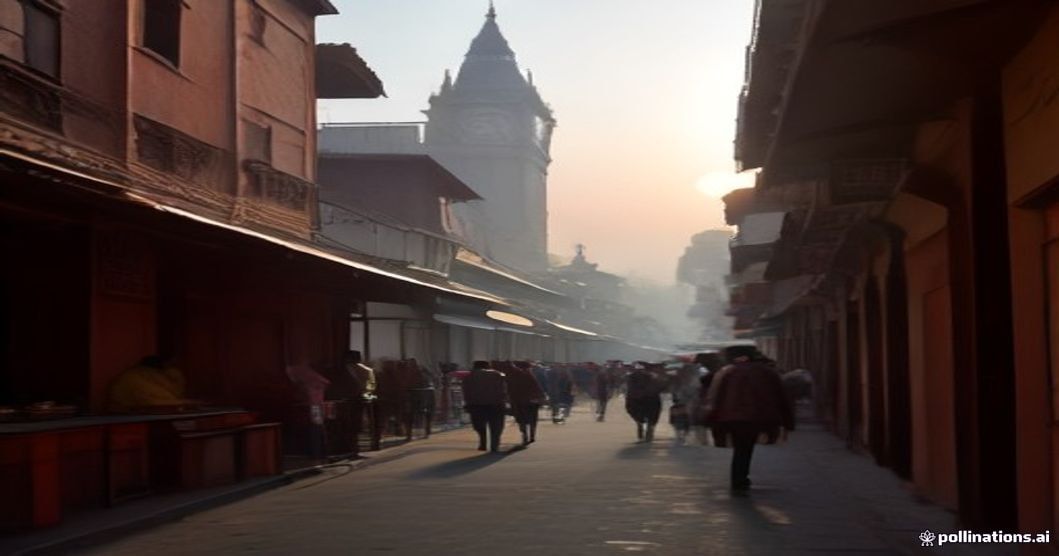 public clock adjustment Indian city