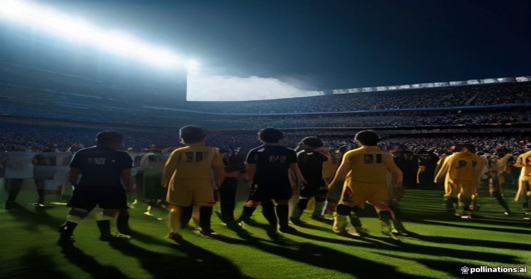 Real Madrid players leaving field after red card